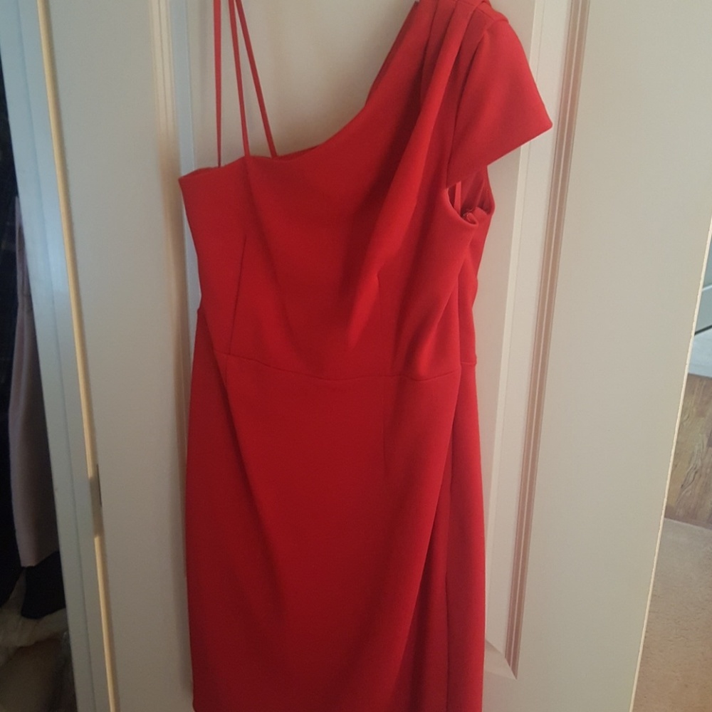 Red dress